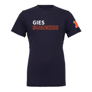 UIUC Gies Admit Pack Navy Tee