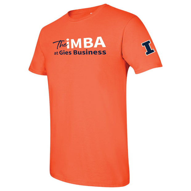 Gies College of Business: Unisex The iMBA T-Shirt in Orange